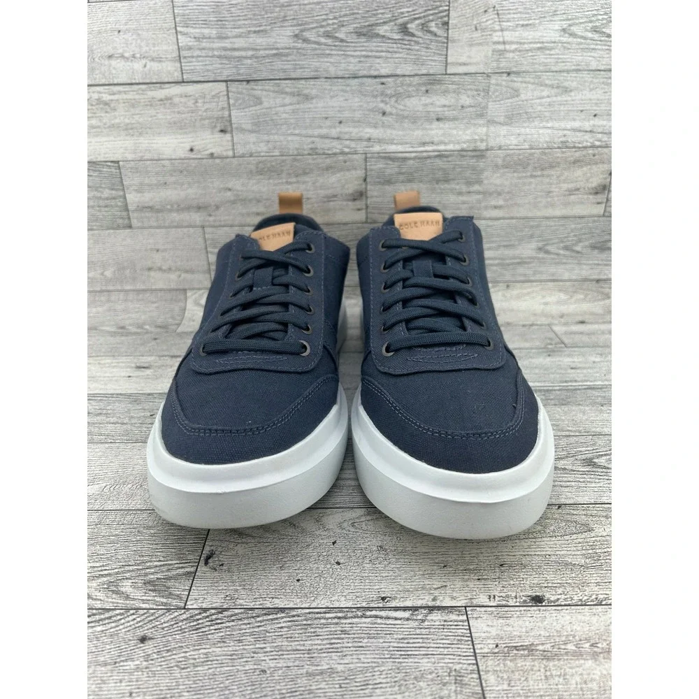 Cole Haan GrandPro Rally Canvas Court Sneakers Navy Blue Men Sz 8M C34716